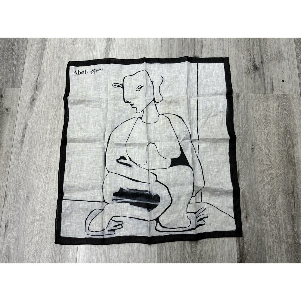 ABEL X HENRI MATISSE SCARF HANDKERCHIEF "THE ART OF LIVING"